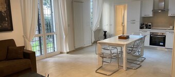 Quiet Garden Apartment in Parioli