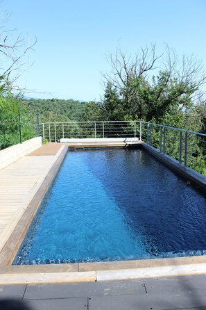 Pool - Magnificent T2 private pool. (Castellare Di Casinca)