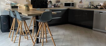 House 128m2 10 min from the beach