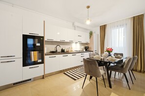 Private kitchen - Central Monarh Tower Accomodation (Timișoara)