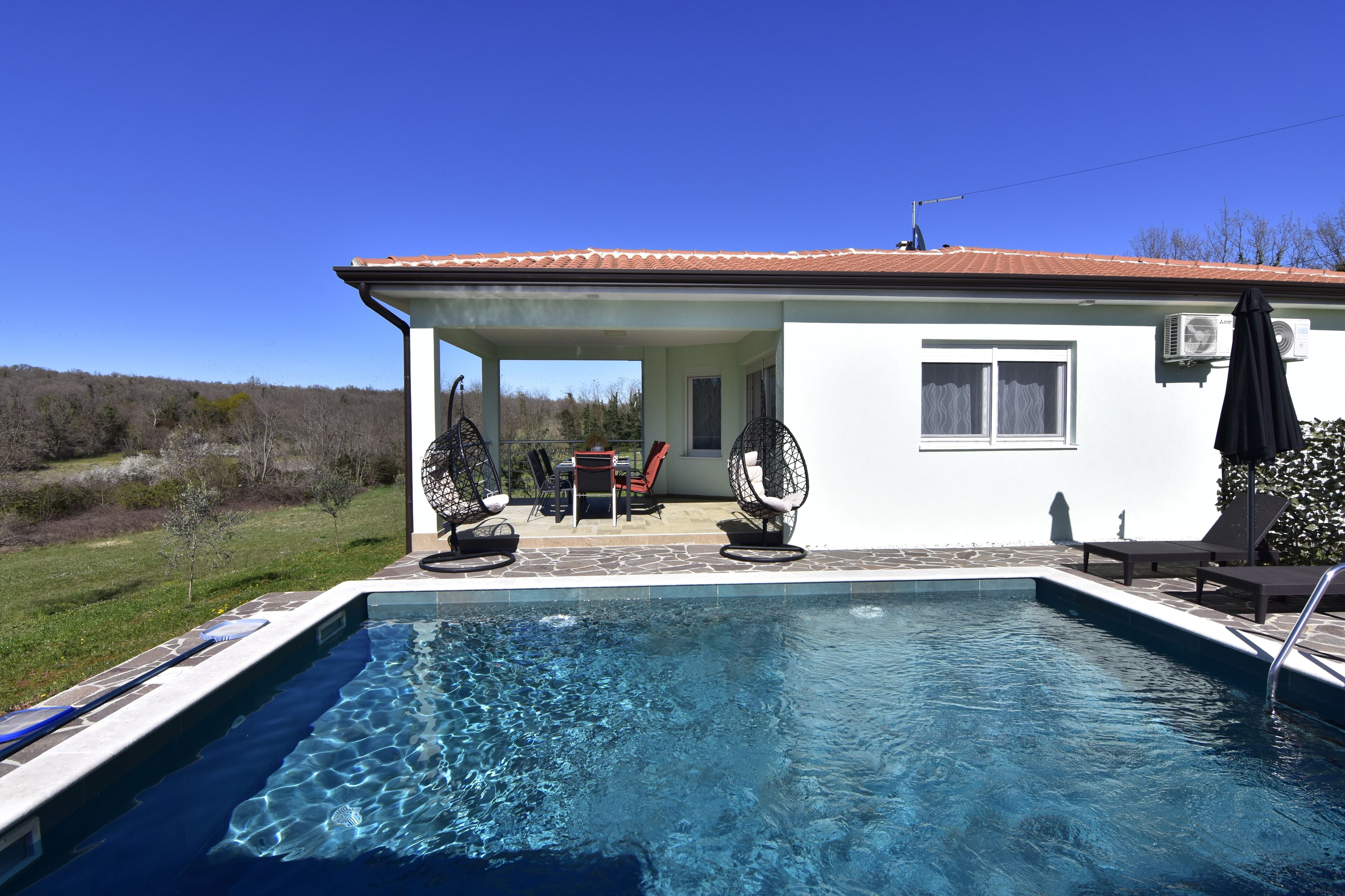Villa, 3 habitaciones, alberca privada, vista al jardín | Alberca | Alberca al aire libre 
