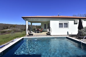 Pool - Comfortable Holiday Home With Pool (Buje)
