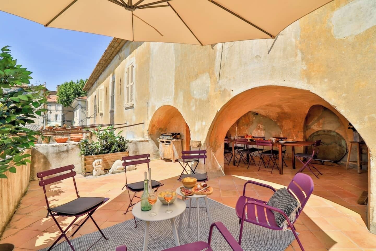 Udendørs spisemuligheder