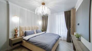 Schreibtisch, Bügeleisen/Bügelbrett, WLAN, Bettwäsche