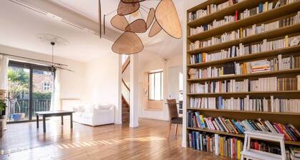 Maison centre ville avec jardin