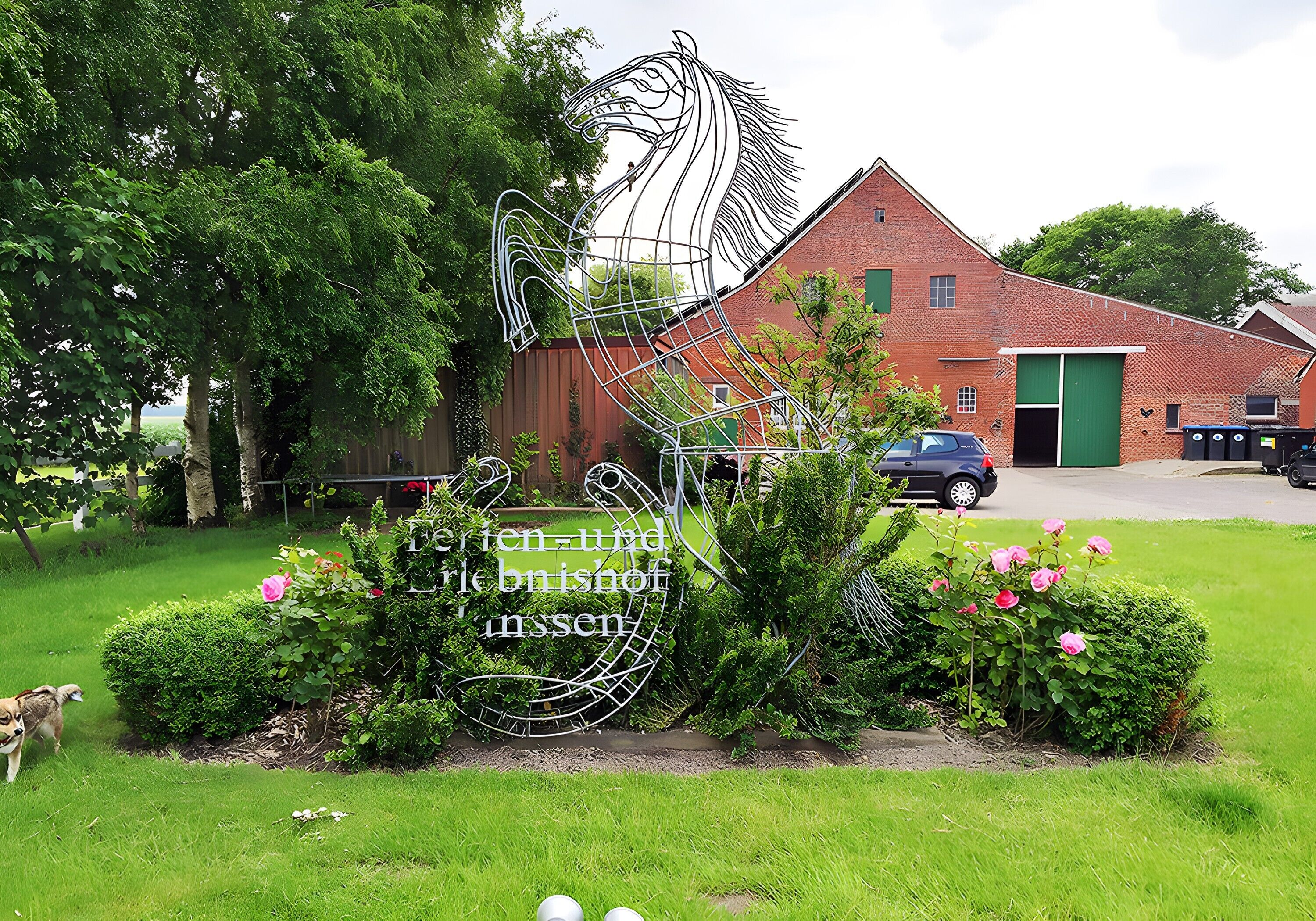 Terrein van de accommodatie