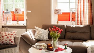 TV, DVD player, ping pong, stereo