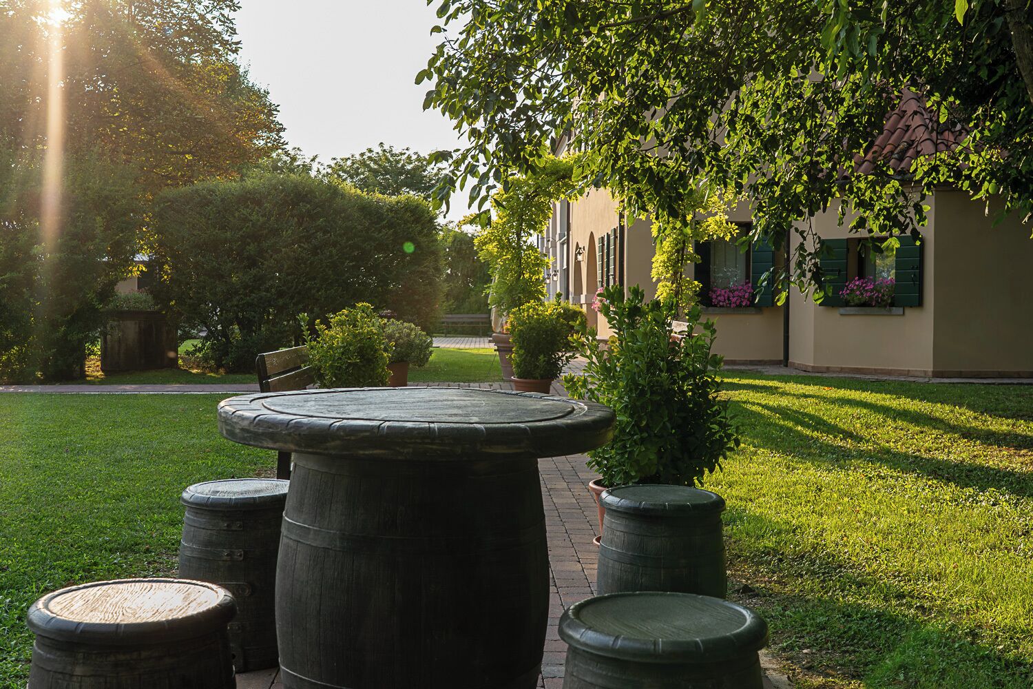 Enceinte de l’hébergement