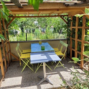 Restauration en plein air