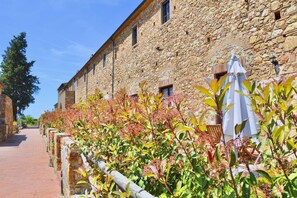 Property grounds - Casalappi 3-bedroom apartment with garden (Campiglia Marittima)