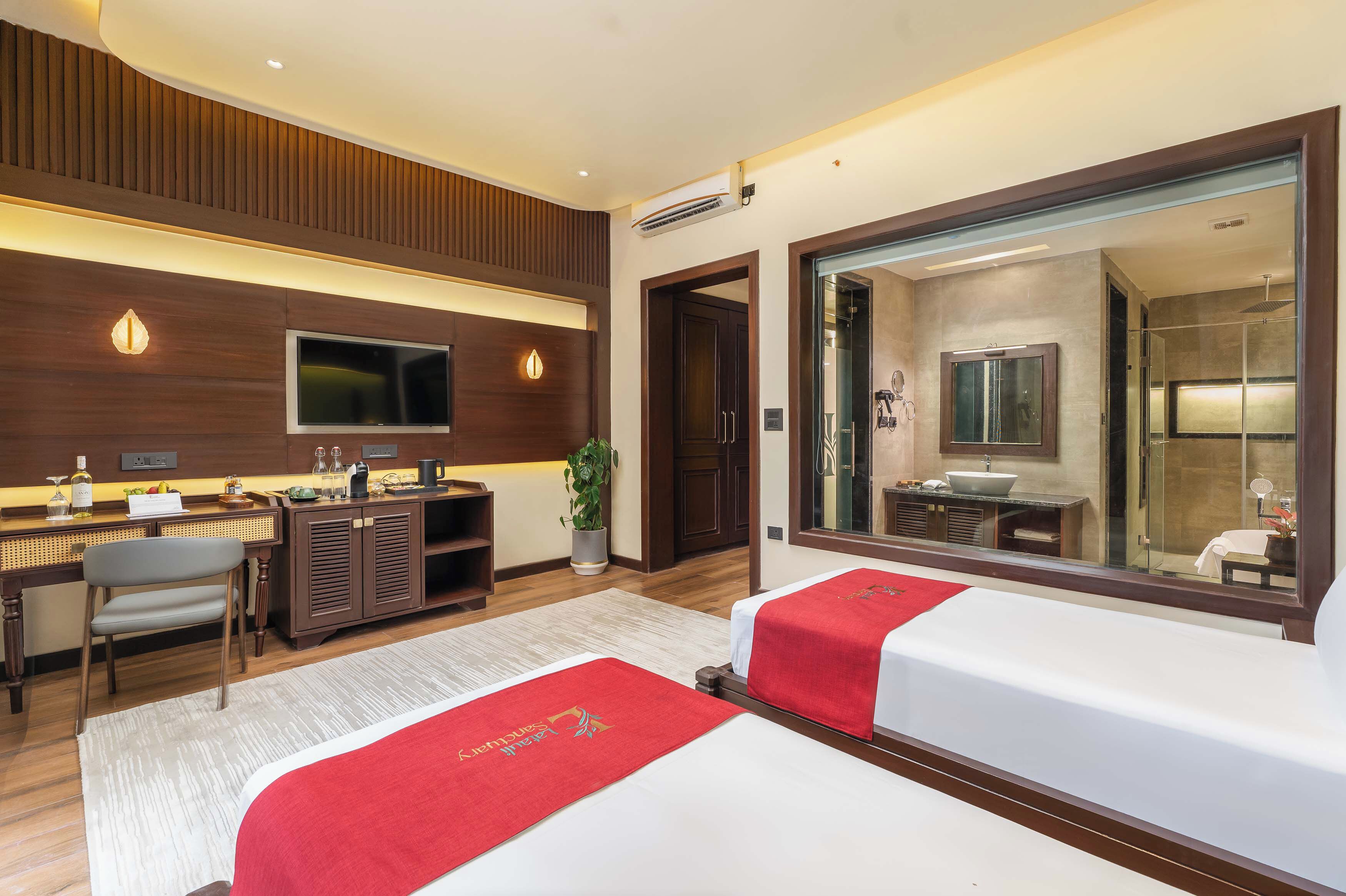 Deluxe Twin Room | Egyptian cotton sheets, premium bedding, down comforters