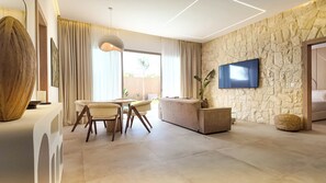 Living area - Bungalow Palmeraie-Heated swimming pool not overlooked (Marrakech)