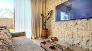 Living area - Bungalow Palmeraie-Heated swimming pool not overlooked (Marrakech)