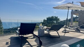 Pool - Villa Haumana-Villa familiale vue mer avec piscine (Roquebrune-sur-Argens)