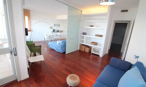 Apartment, 2 Bedrooms, Balcony, Ocean View | Living room - Spacious Apartment With sea View (Lignano Sabbiadoro)