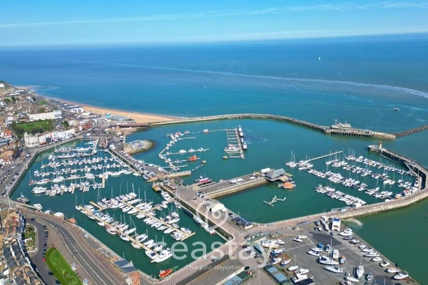 Taken from above the property - Royal Harbour Lookout hosted by Seastay - seastay.co.uk