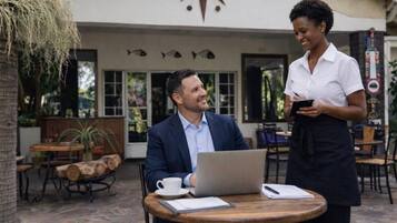 Udendørs spisemuligheder