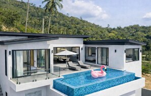 Exterior - Top Sea view villa Josephine. Close to Chaweng beach (Koh Samui)