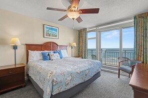 2 bedrooms, iron/ironing board, free WiFi, bed sheets - HS-0501 5th Floor Oceanfront 2BR | Walk-In from Garage | W/D (Myrtle Beach)
