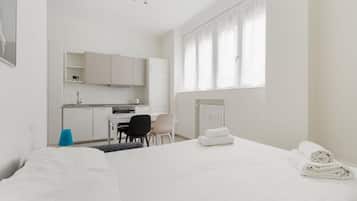 1 Schlafzimmer, Bügeleisen/Bügelbrett