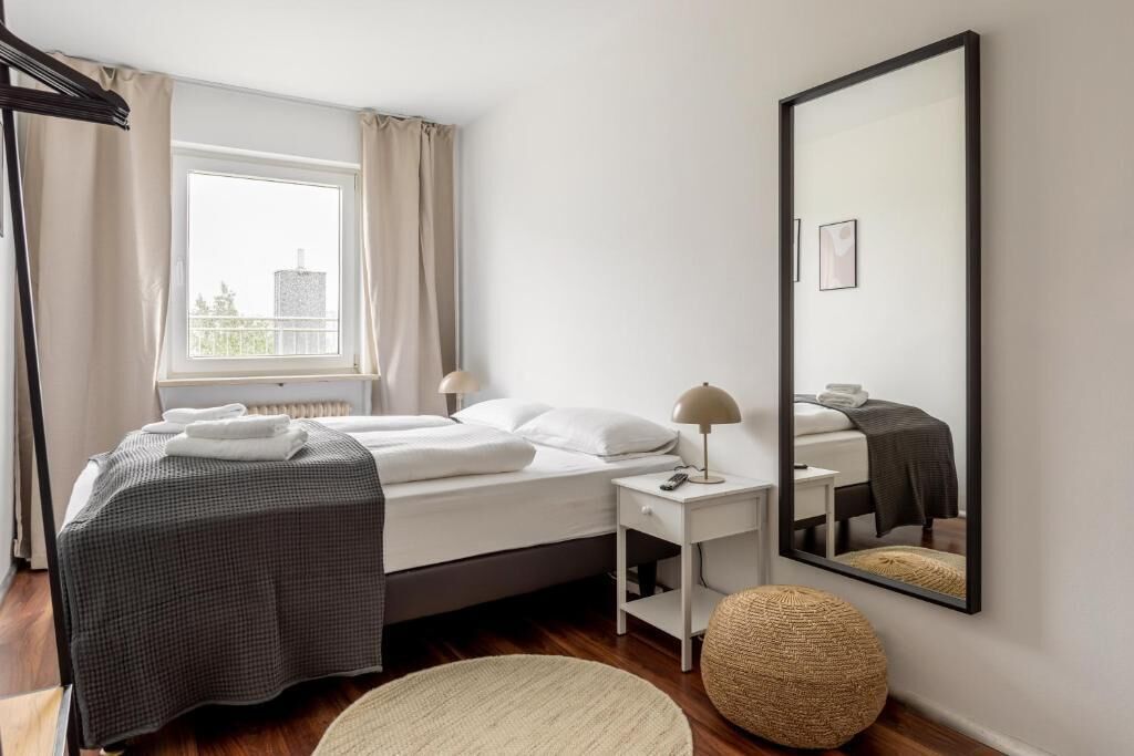 Apartamento, 3 quartos, cozinha | Espaço de trabalho para notebook, ferros/tábuas de passar roupa