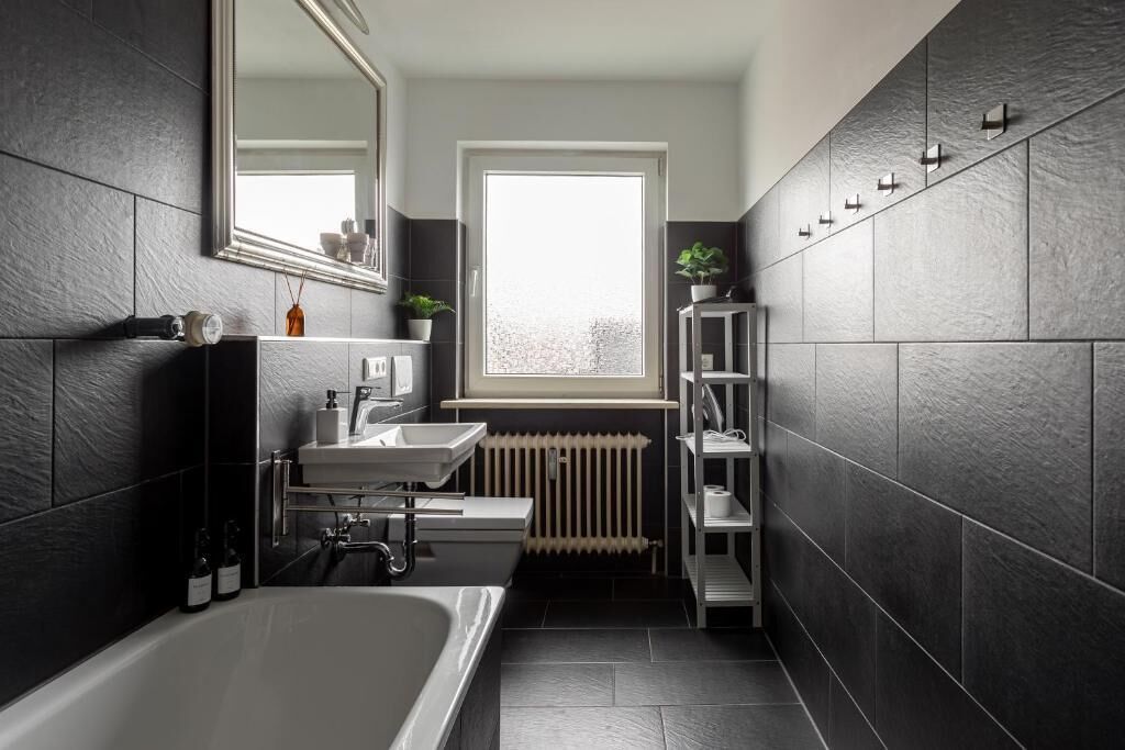 Apartment, 2 Schlafzimmer, Küche | Badezimmer | Haartrockner, Handtücher, Seife, Shampoo