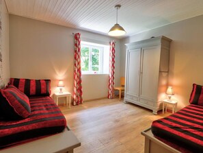 3 slaapkamers, beddengoed