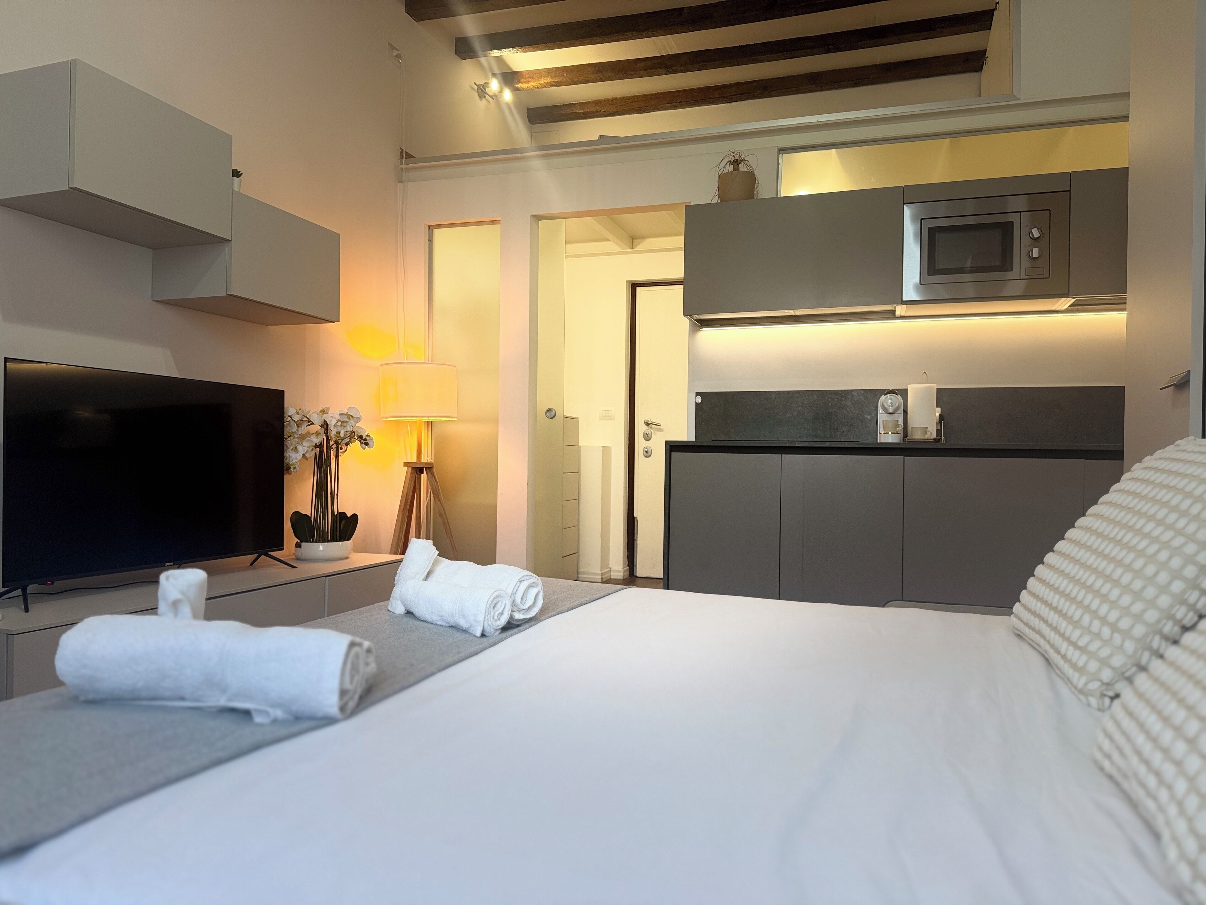 华丽开间, 私人浴室, 城市景观 | 熨斗/熨衣板、免费 WiFi