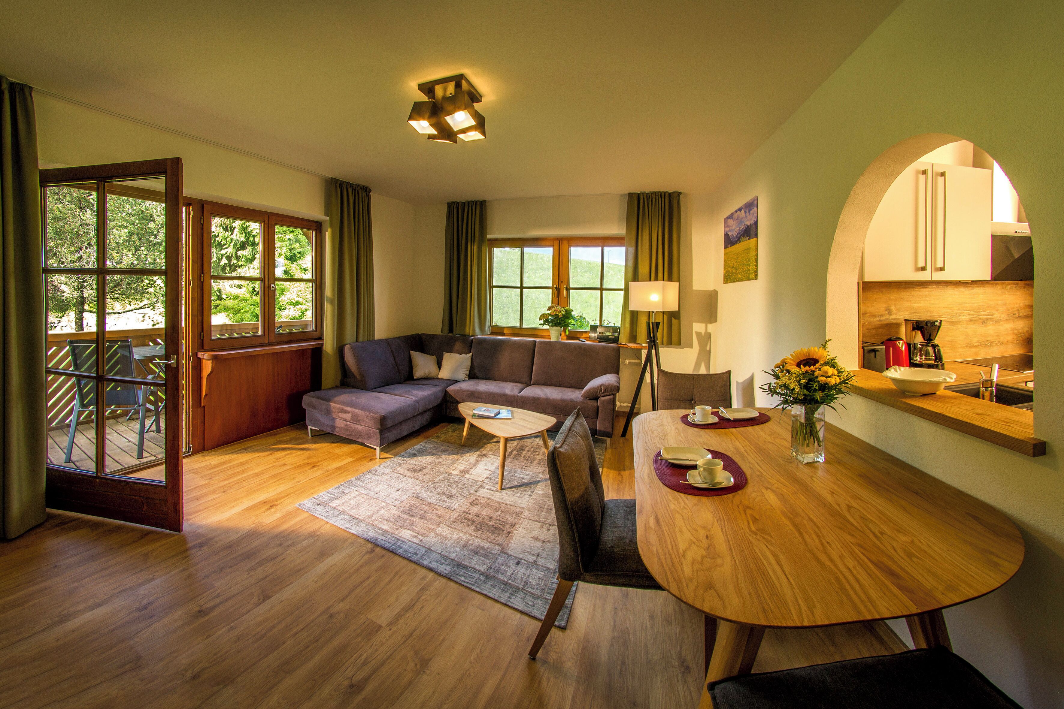 Smart TV, foosball, books, stereo