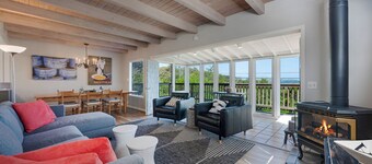 Las Brisas-newly renovated with magnificent view of harbor and Point Reyes.