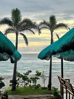 On the beach, white sand - Eden Beach Resort Zambales (Cabangan)