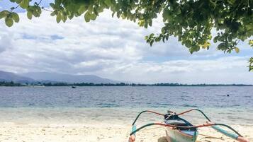 Plage, sable blanc