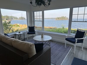 Living area - BELLEVUE COTTAGE - Town of Owls Head (Owls Head)