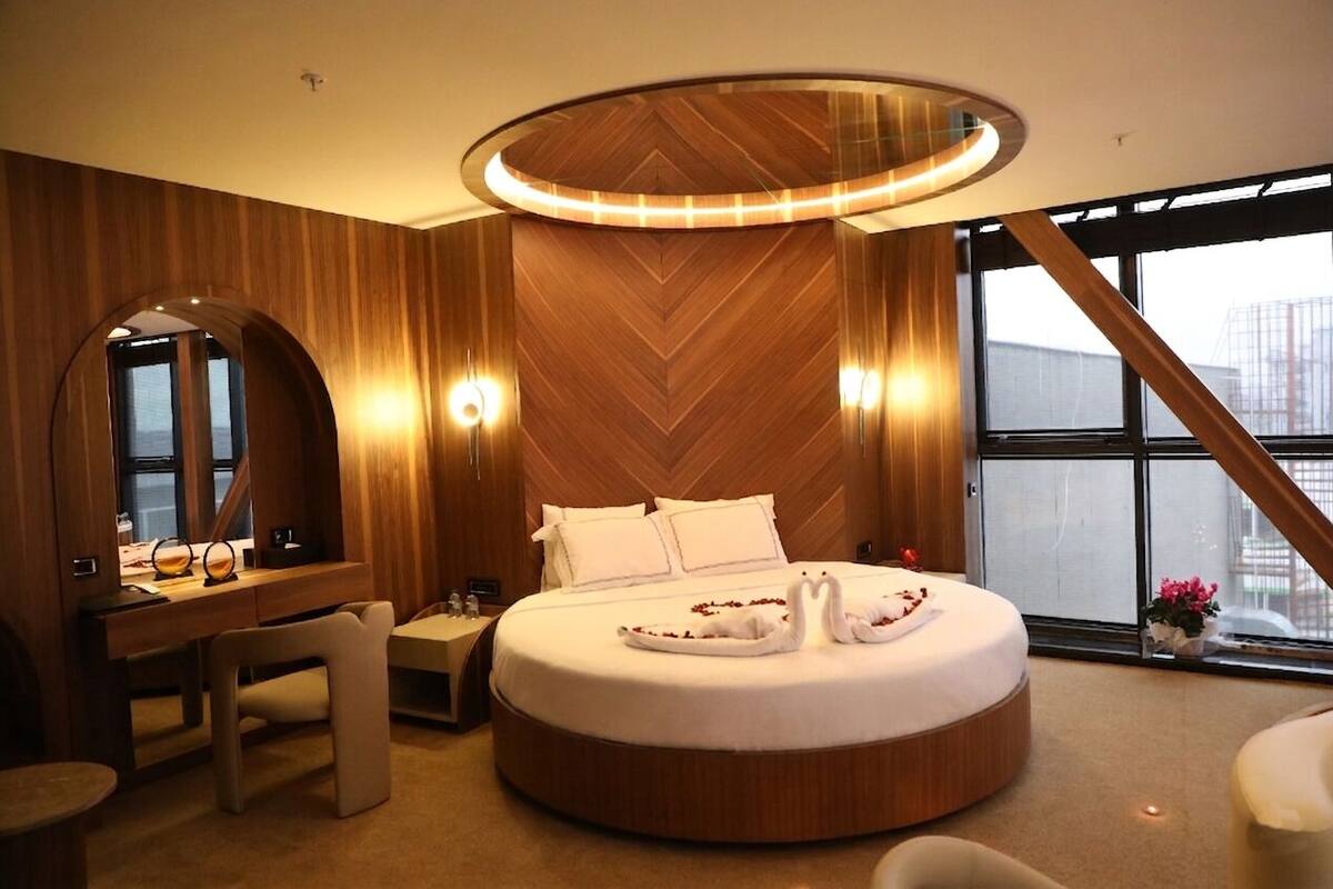 Biancheria da letto di alta qualità, minibar, una cassaforte in camera