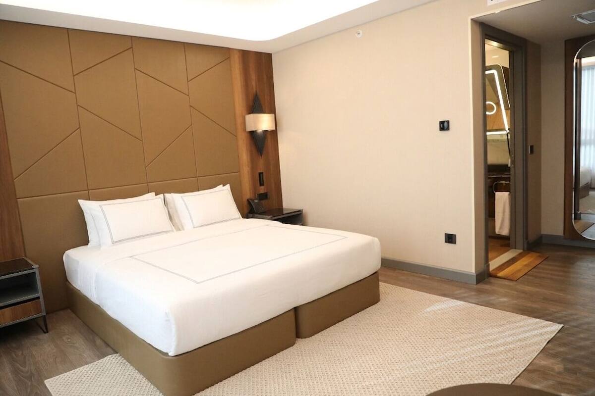 Biancheria da letto di alta qualità, minibar, una cassaforte in camera