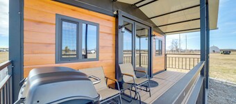 Hunt, Fish & Explore! Tiny Home Near Oologah WMA