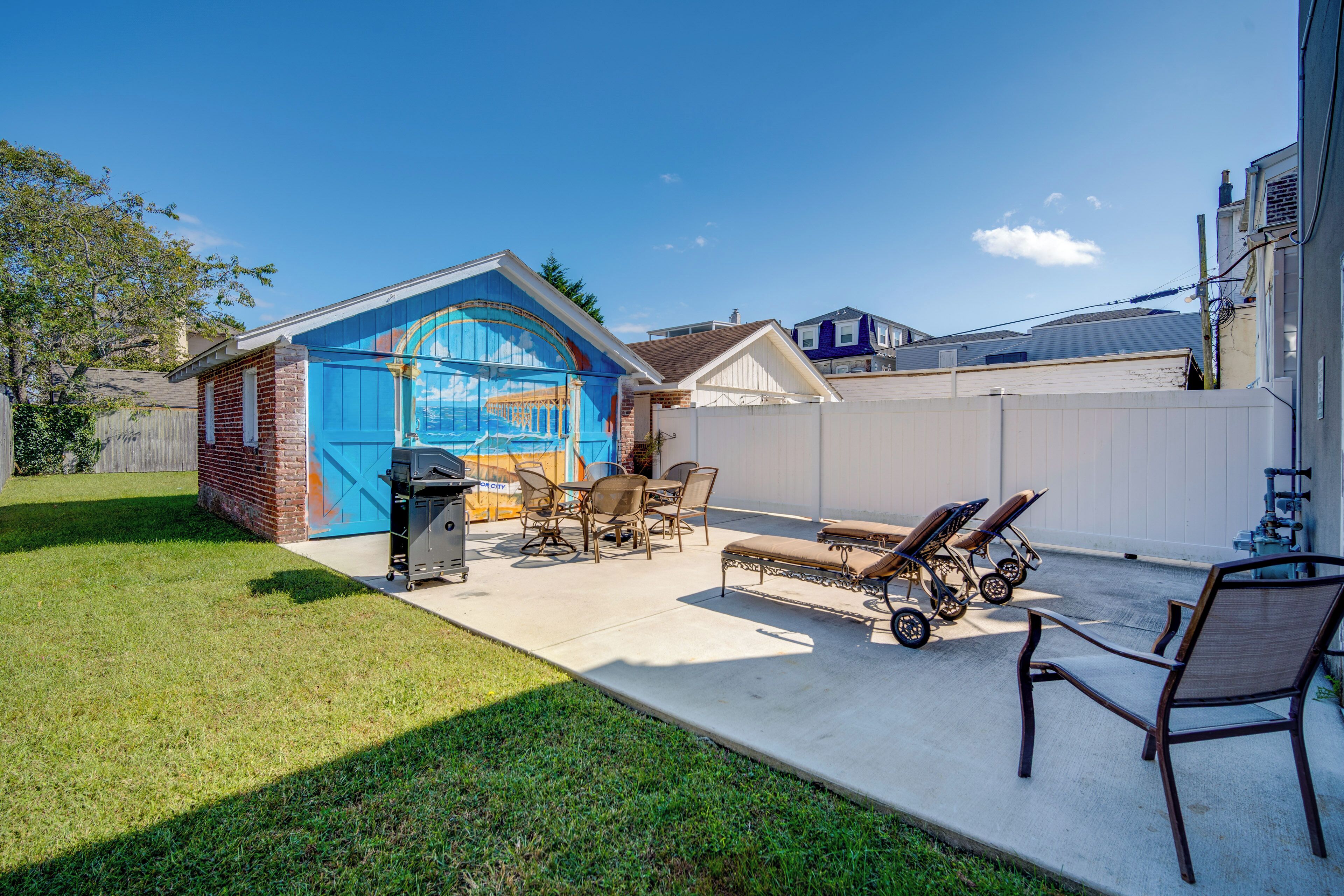 Fachada de la propiedad