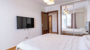 Strygejern/strygebræt, sengetøj