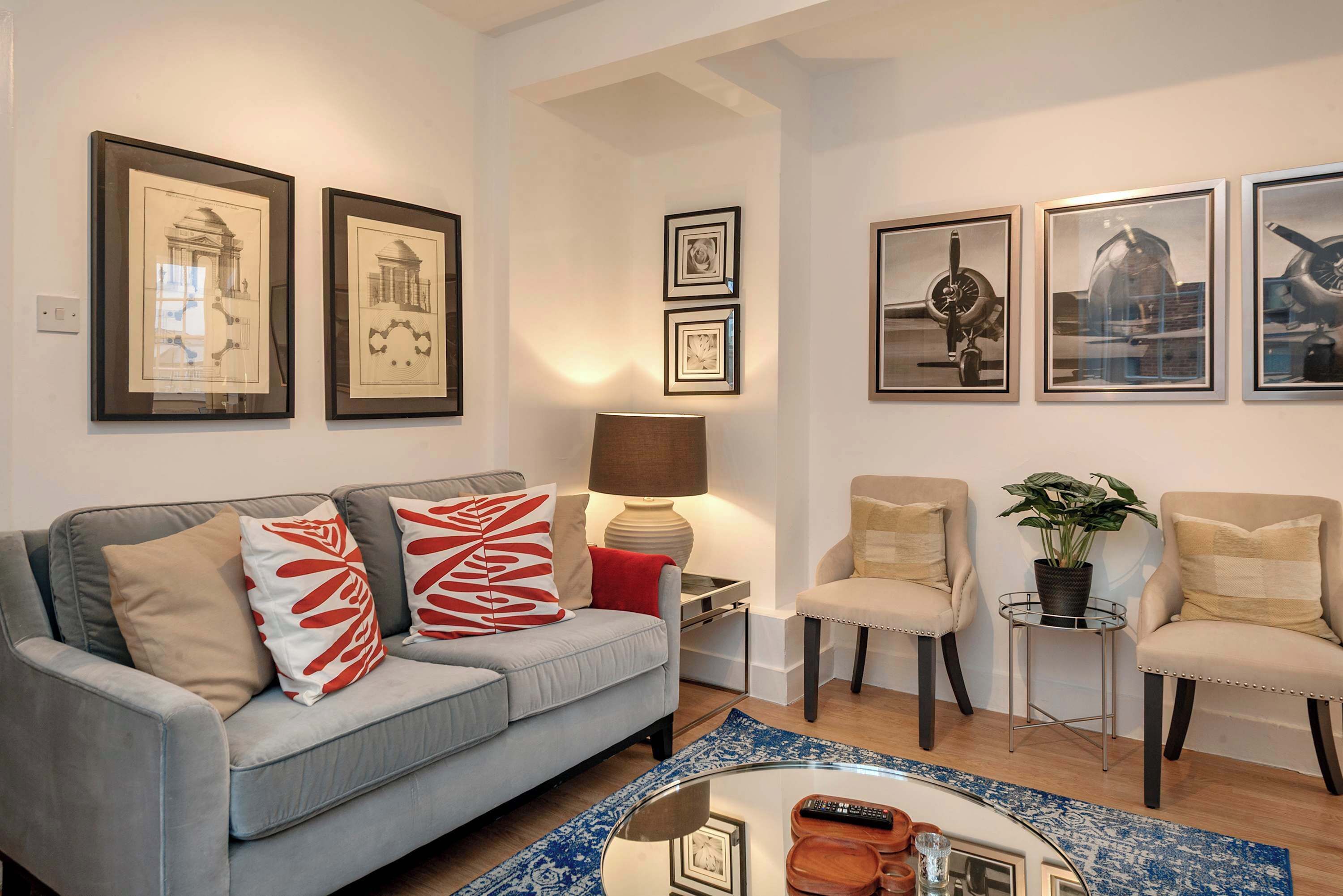 Área de sala de estar