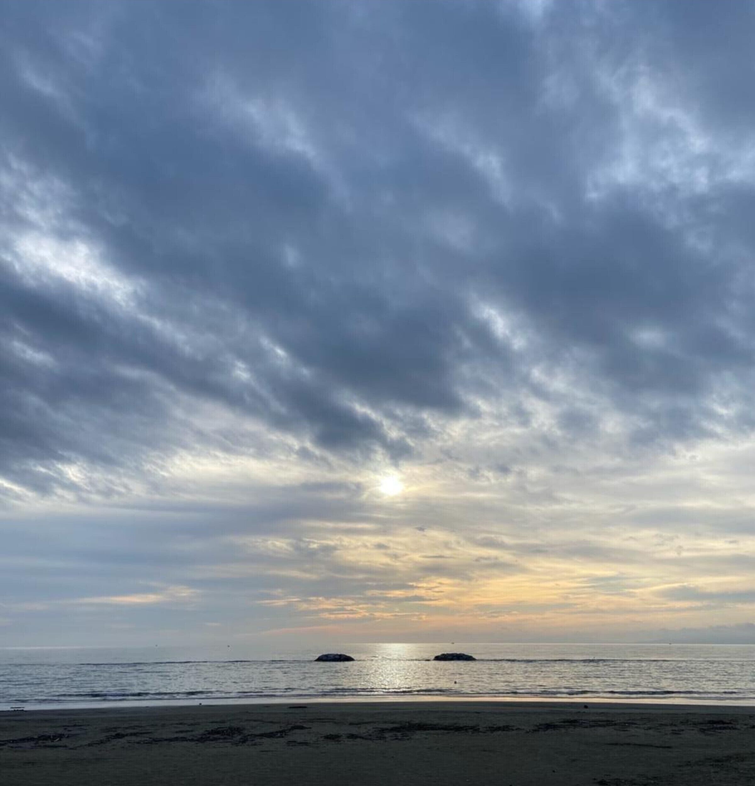 Una spiaggia nelle vicinanze