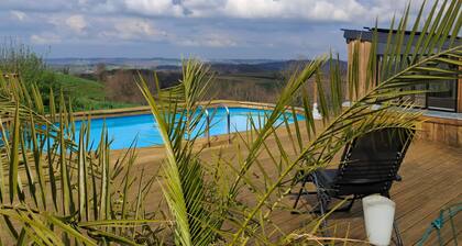 Le gite loustaou d'élisa swimming pool jacuzzi billiards babyfoot party evjf evjg wedding