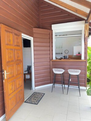 Exterior detail - Freddo's 2-4 persons with private pool (Capesterre-de-Marie-Galante)