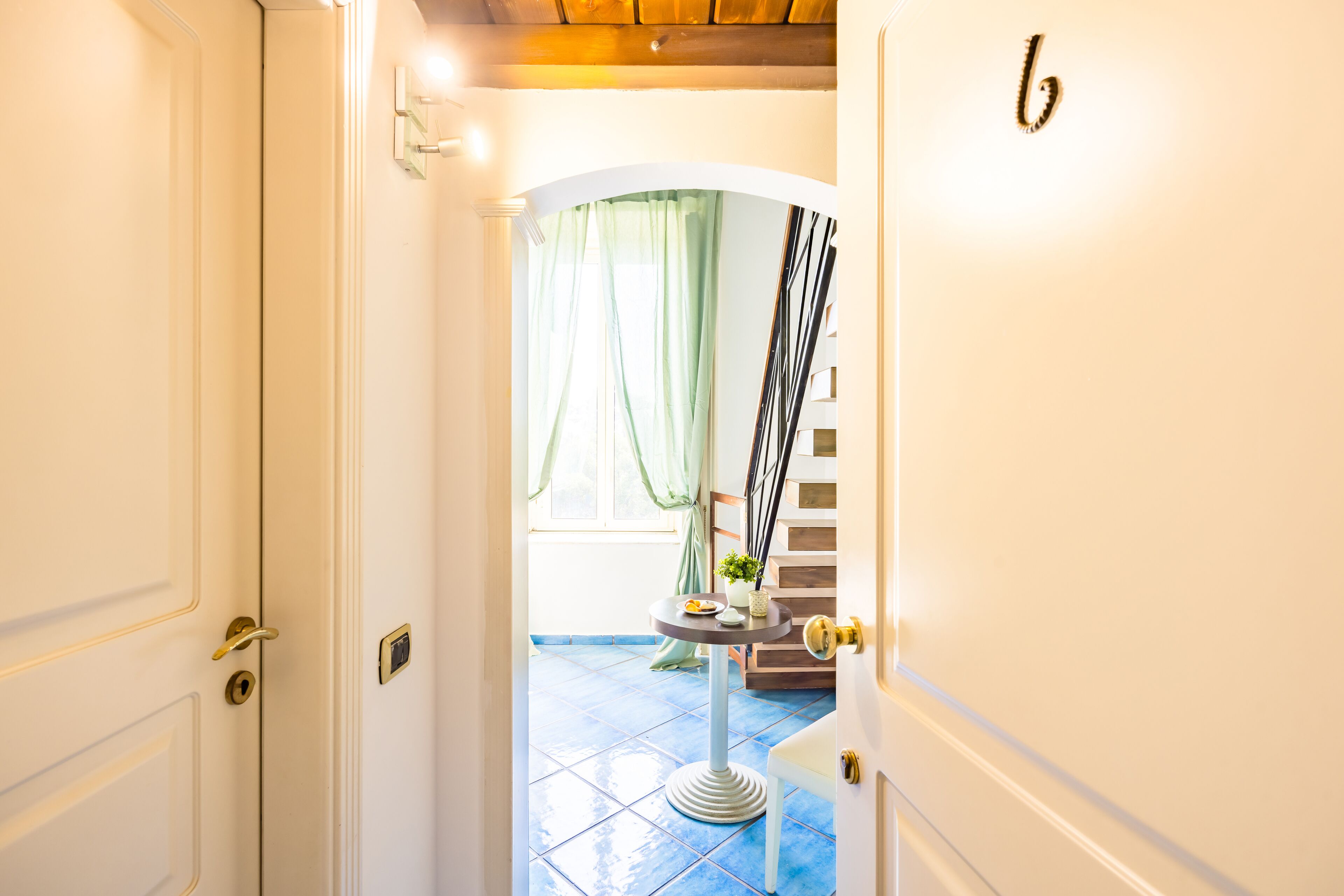 Deluxe-Doppelzimmer, Meerblick | Verdunkelungsvorhänge, Bügeleisen/Bügelbrett, kostenloses WLAN