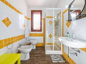 Villa, 4 Bedrooms, Patio, Garden View | Bathroom - Delightful and Spacious Villa in Capo Comino (Siniscola)