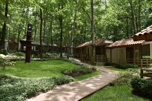 Habitación doble clásica, vista al jardín | Vista al jardín