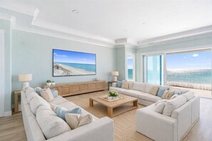 Smart TV, DVD player, ping pong