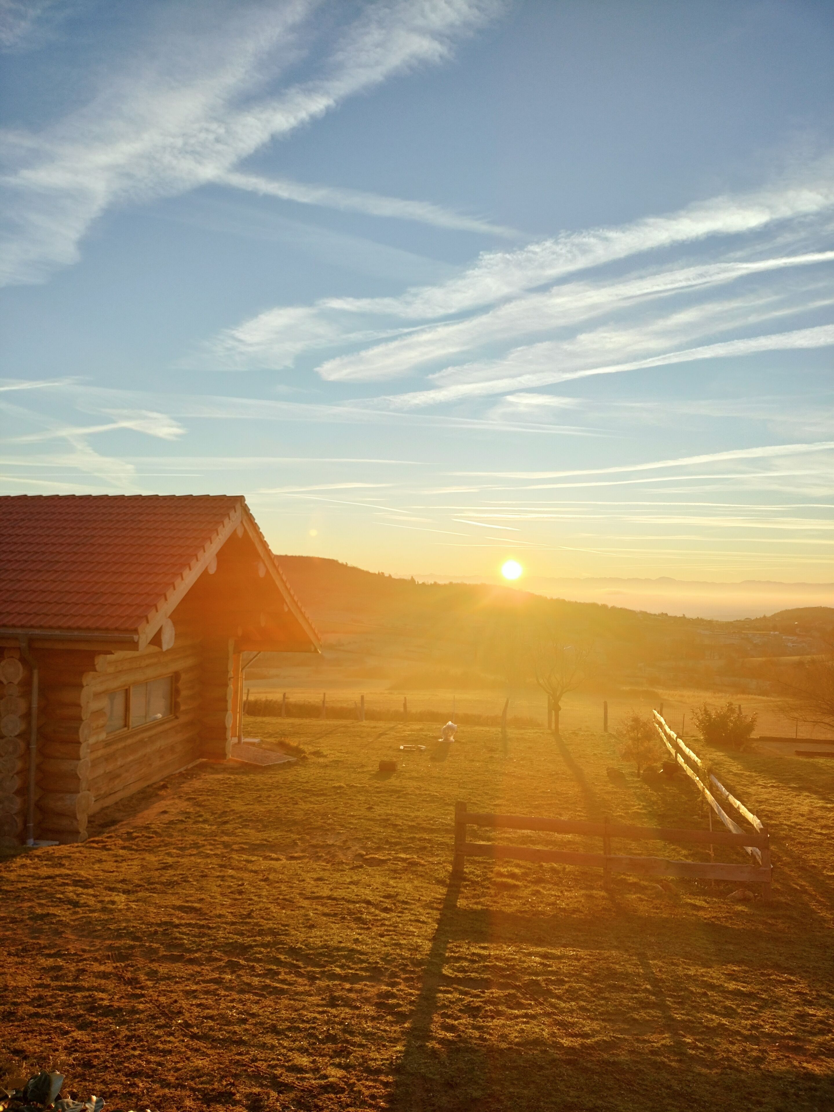 Vue depuis l’hébergement 
