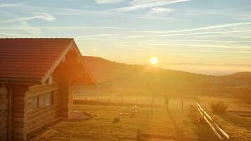 Vue depuis l’hébergement