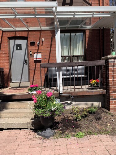 Two beds with on suite  bathroom