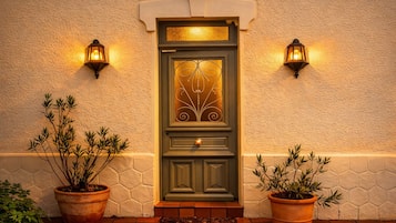 Entrada de la propiedad